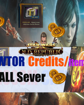 1x SWTOR  Hypercrate Ultimate Cartel pack all server