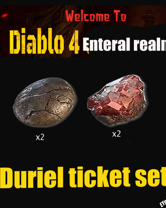 Duriel ticket 1 xset Eternal SC